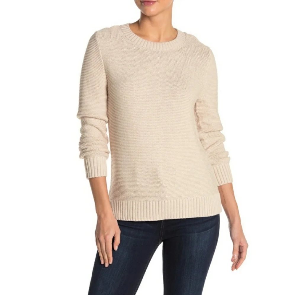 J. Crew Cream Sweater